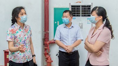 国务院联防联控机制新冠病毒疫苗接种调研指导工作组到问鼎在线(中国)调研