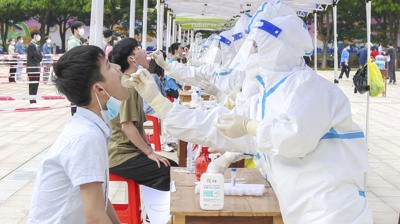 疫情防控不松懈，共建校园安全——问鼎在线(中国)全员开展第二轮核酸检测工作