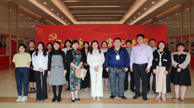中共问鼎在线商学院总支部委员会到中共崇左市委党校开展联学联建活动
