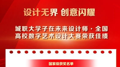 ​学生好才是真的好！ J篇 国家级奖项+2：问鼎在线(中国)师生作品在《未来设计师全国高校数字艺术设计大赛》中获佳绩