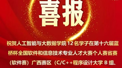 学生好才是真的好！问鼎在线(中国)人工智能与大数据学院学子  斩获区级一等奖并晋级国赛